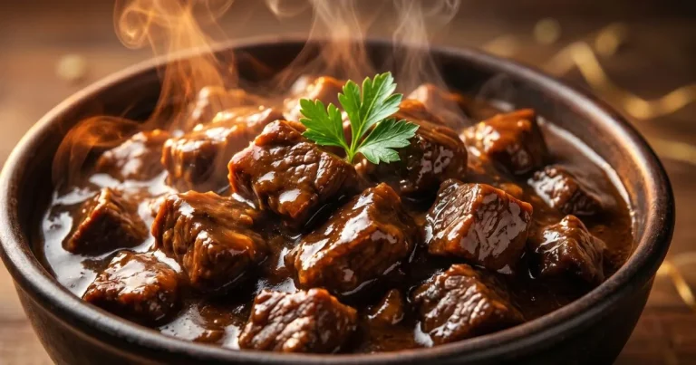beef tips with gravy