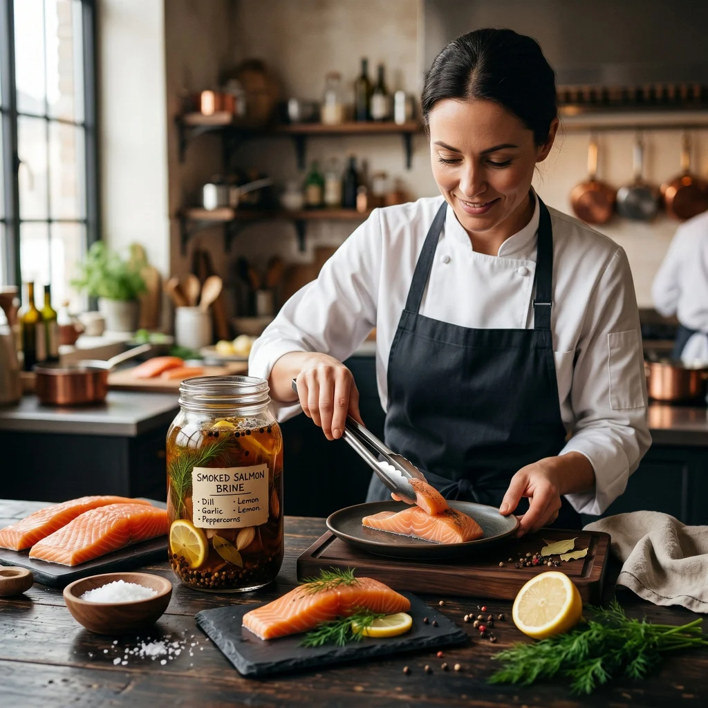 smoked salmon brine