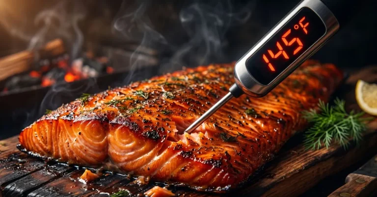 smoked salmon internal temp