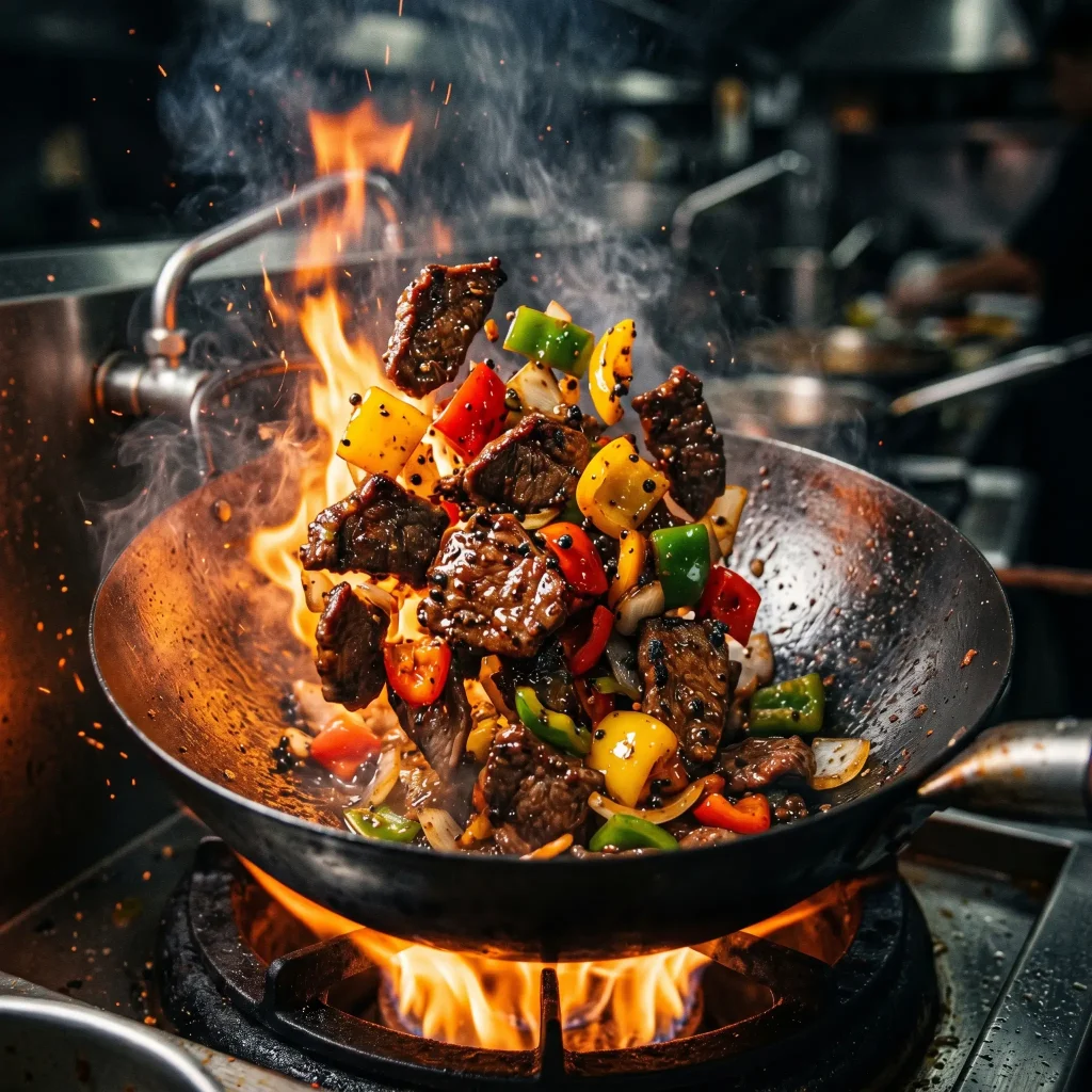 chinese pepper steak