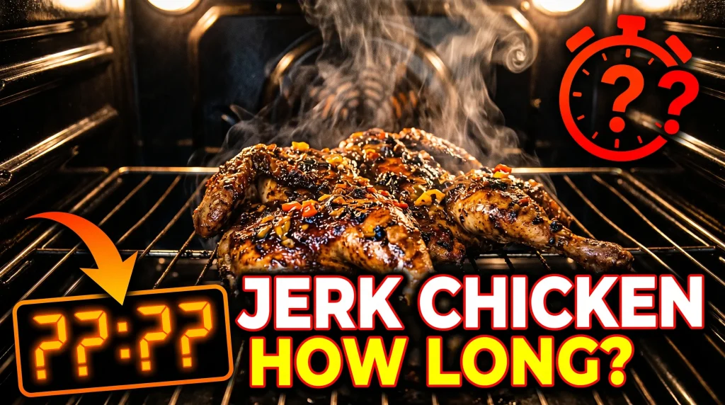 how long to cook jerk chicken in oven