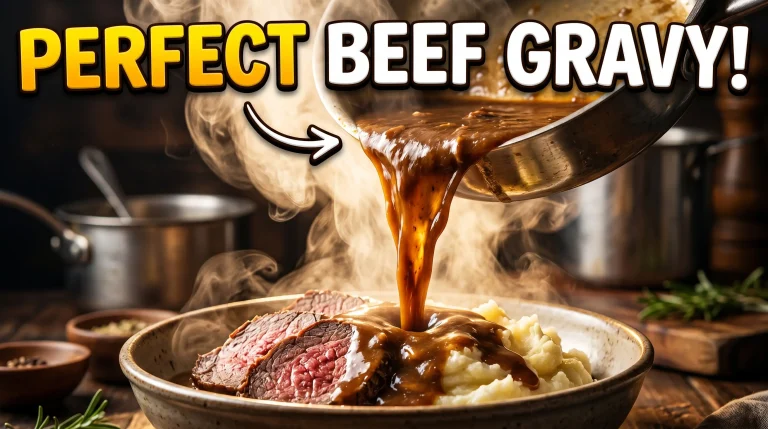 making beef gravy