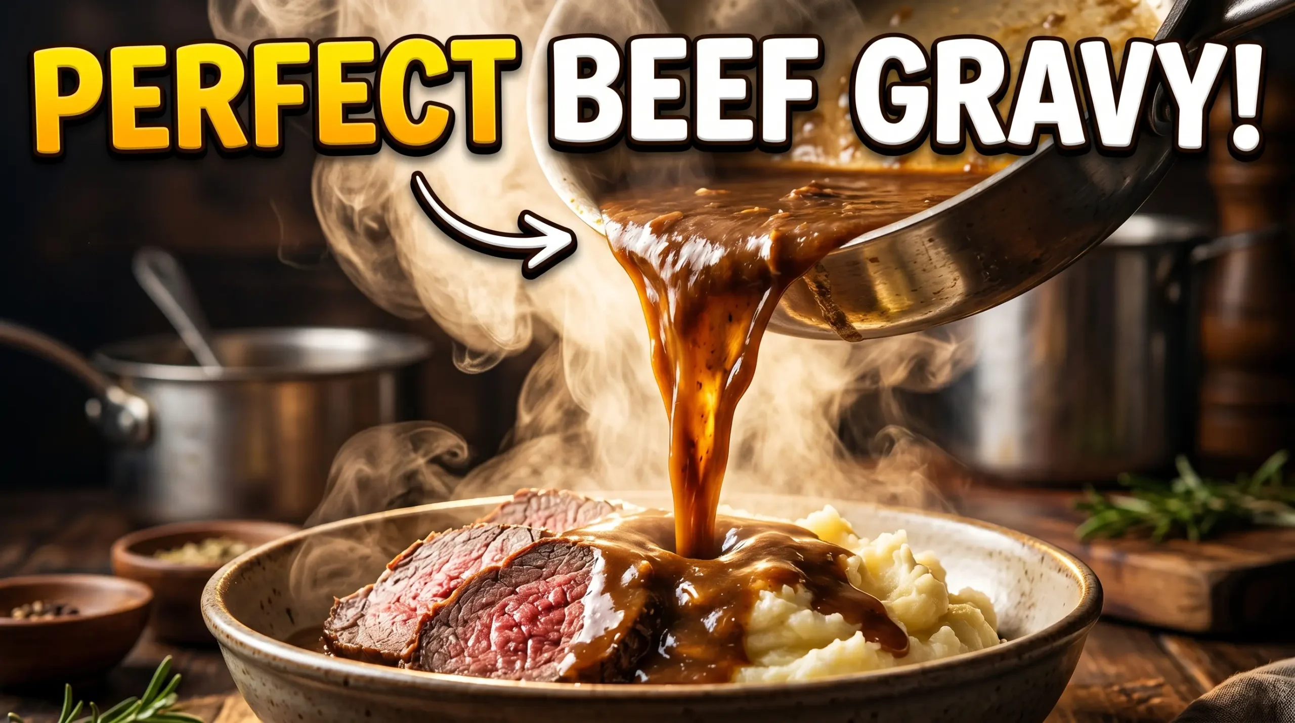 making beef gravy