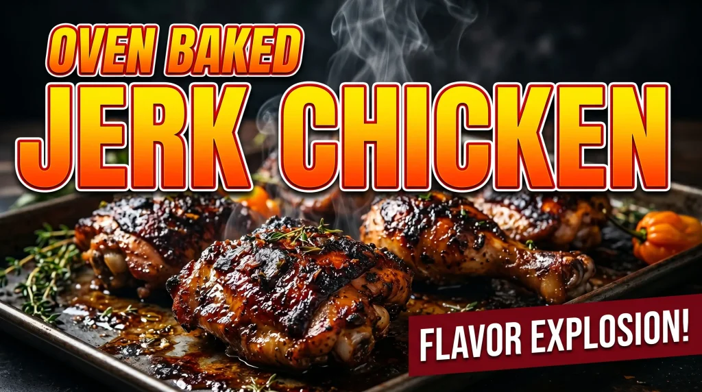oven baked jerk chicken
