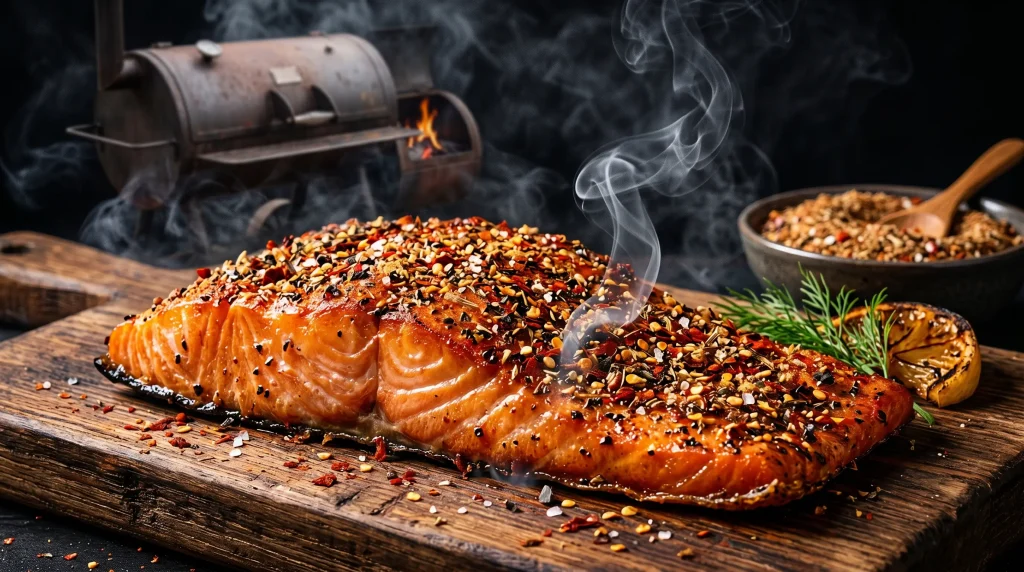 smoked salmon rub